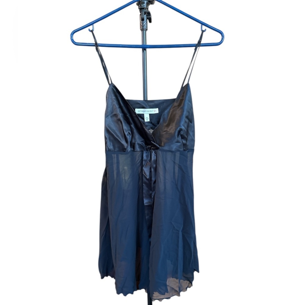 Victorias Secret CLOSET CLEANOUT Mini Nightgown-black-Size M